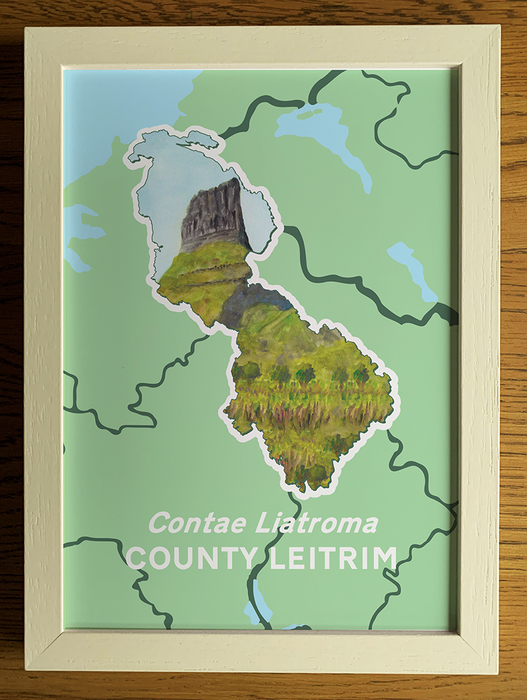 Ireland and County Map Prints