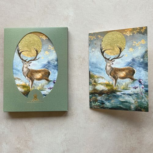 Celtic Deer Cards