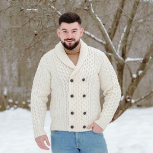 Breasted Shawl Cardigan