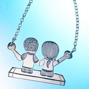 Children on a Swing