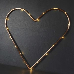 Copper Love Heart