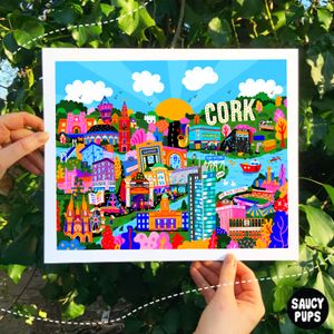 Cork City Print