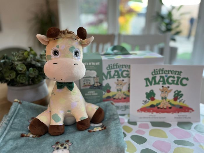 Different is Magic with Cuddly Toy