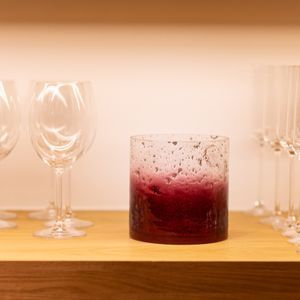 Large Candle Reusable Glass