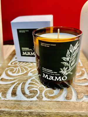 Warm Wood, Clove, Vanilla Candle