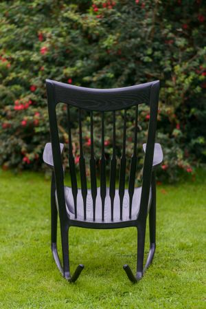 Charcoal Ash Rocking Chair