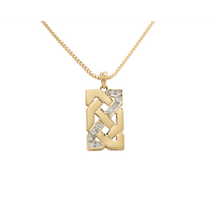Sheelin Pave Pendant