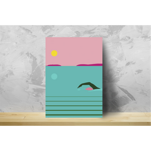 Swimmer Print
