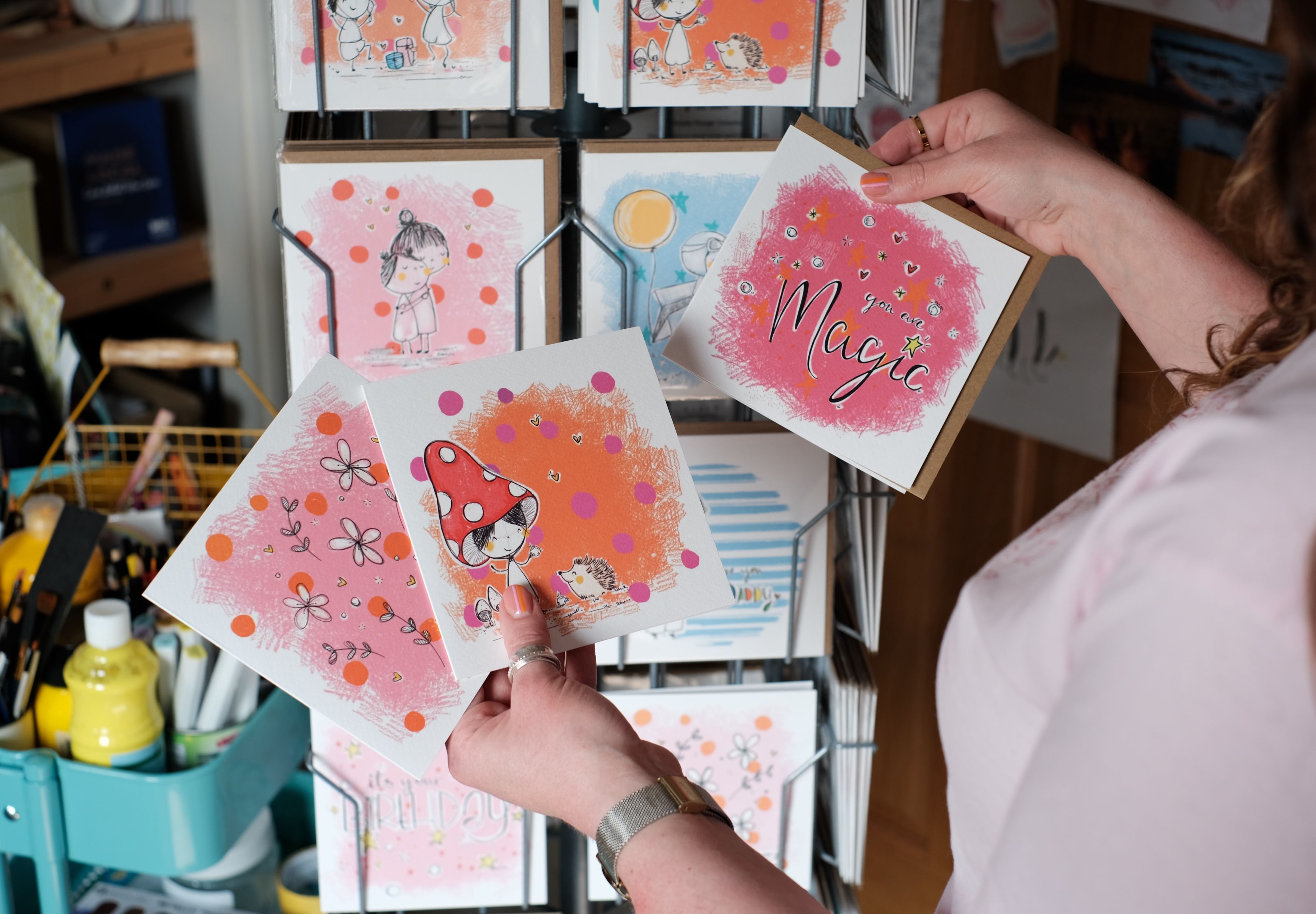 Touch of Magic Greeting Cards