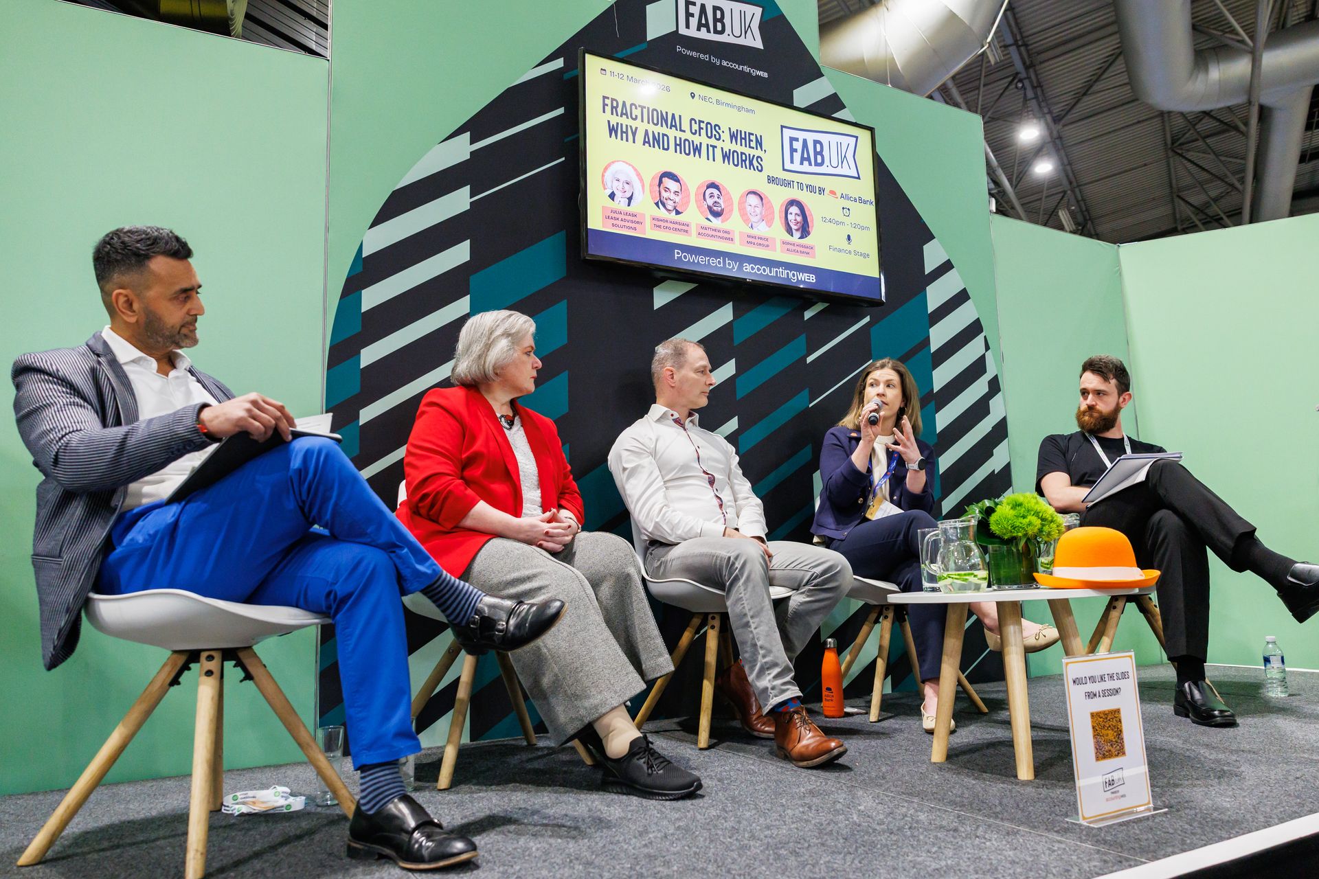 Finance panel at FAB 2026