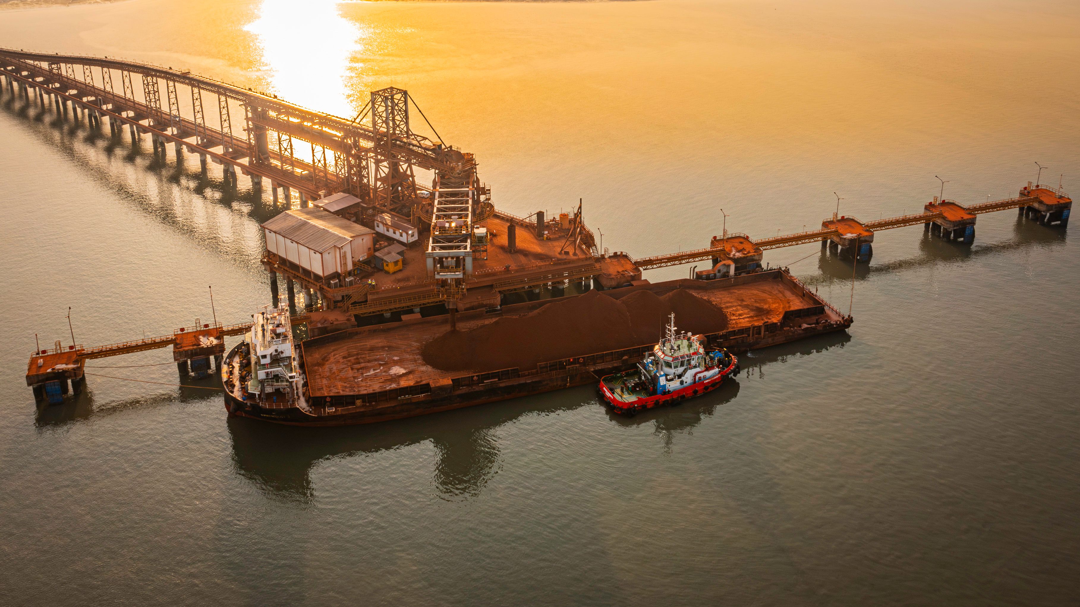 Mining infrastructure in Guinea