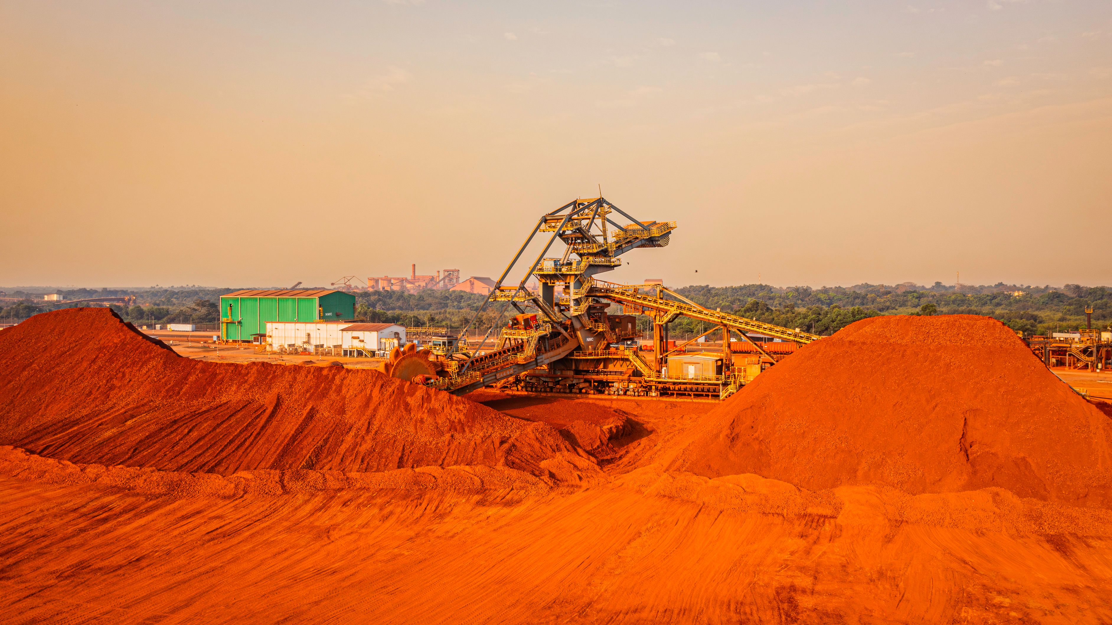 Bauxite mining operations