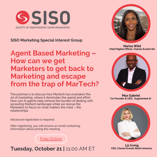 SISO Marketing SIG presents - Agent-Based Marketing: Can We Escape the Martech Trap and Get Back to Real Marketing?