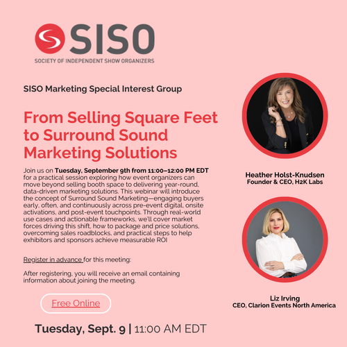SISO Marketing SIG presents - From Selling Square Feet to Surround Sound Marketing Solutions