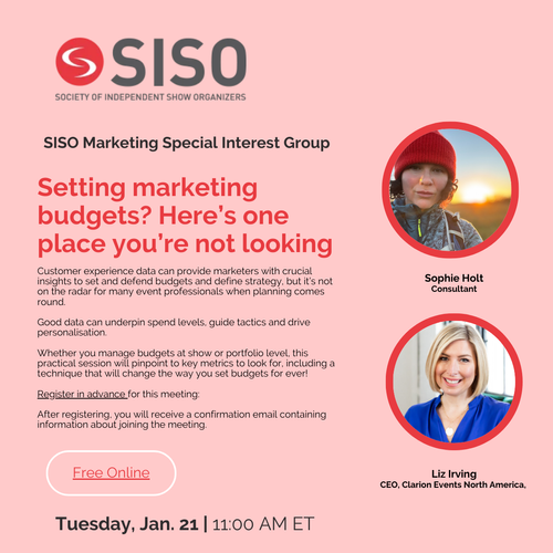 SISO Marketing SIG presents, Setting marketing budgets? Here's One place you're not looking