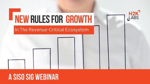 SISO Sales SIG - New Rules For Growth In The Revenue-Critical Ecosystem