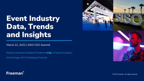 Event Industry Data, Trends and Insights
