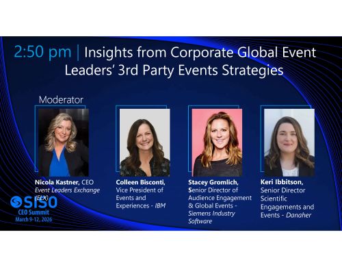 Insights from Corporate Global Event Leaders' 3rd Party Events Strategies