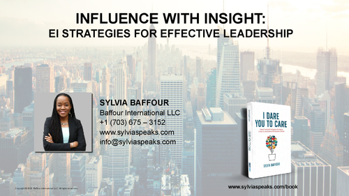 Influence with Insight: EI Strategies for Effective Leadership