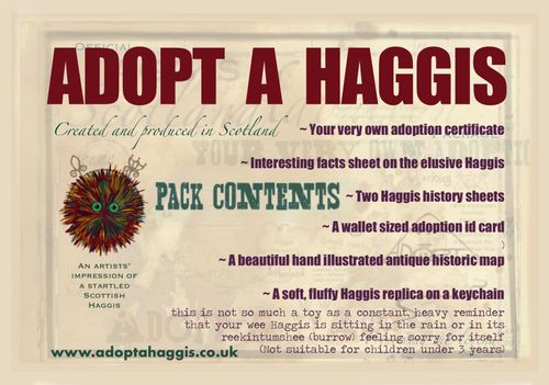 Adopt A Haggis