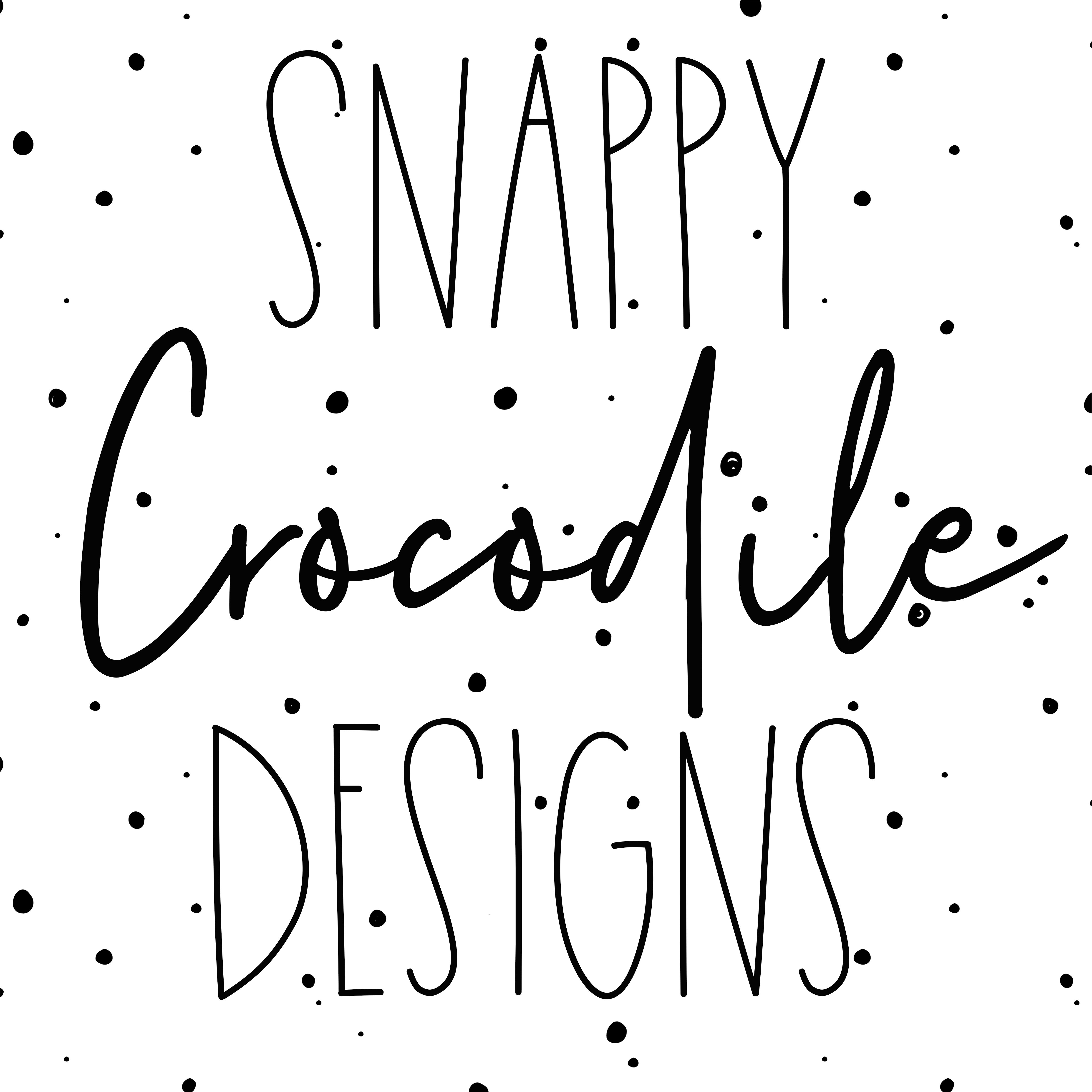 Snappy Crocodile Designs