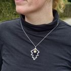 Sterling Silver Oak Leaf and Acorn necklace