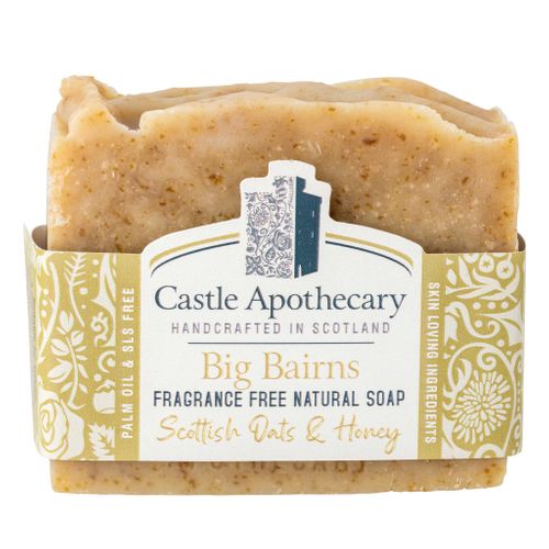 Big Bairns - Fragrance Free Natural Soap with Scottish Oats and Scottish Honey