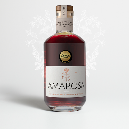 Amarosa wild Scottish spritz liqueur 20% ABV
