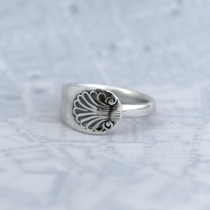 Past Present Spoon Rings