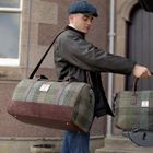 Harris Tweed 'Clyde' Overnight Bag