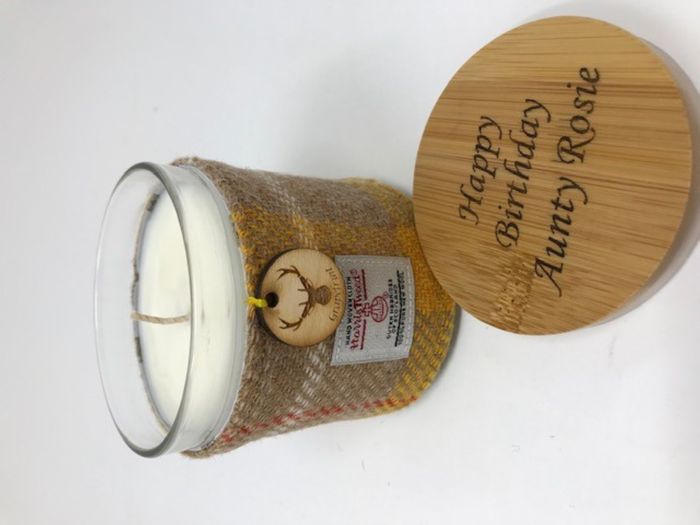 Harris Tweed Scented Soy Candle