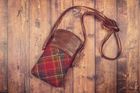 Scottish Tweed Bags With Luxury Leather