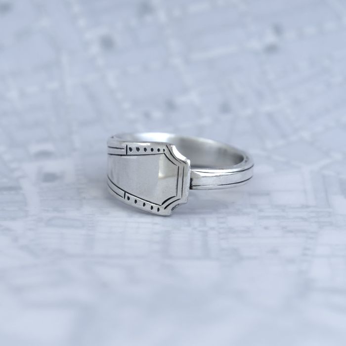 Past Present Spoon Rings