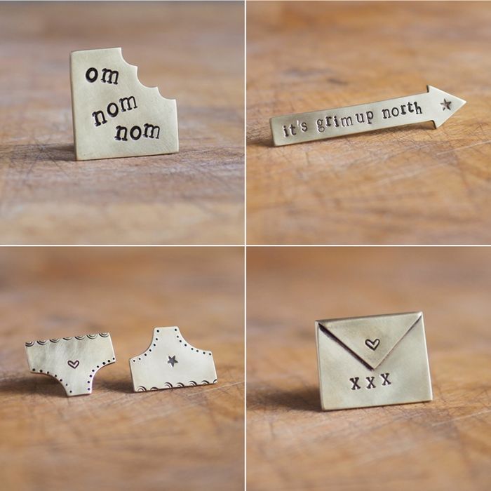 Top Brass Quirky Pins