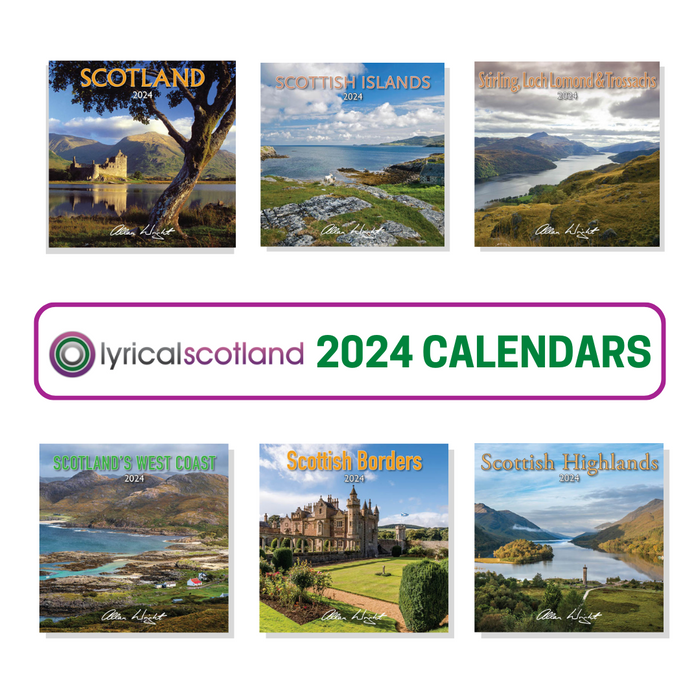 Lyrical Scotland 2024 Calendars Scotland’s Trade Fair Spring