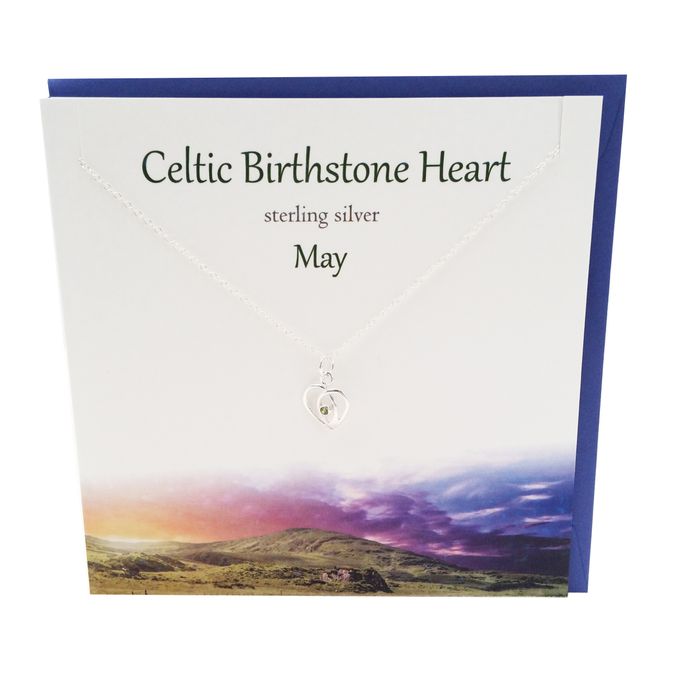 Celtic Birthstone Handmade Jewellery Greeting Cards