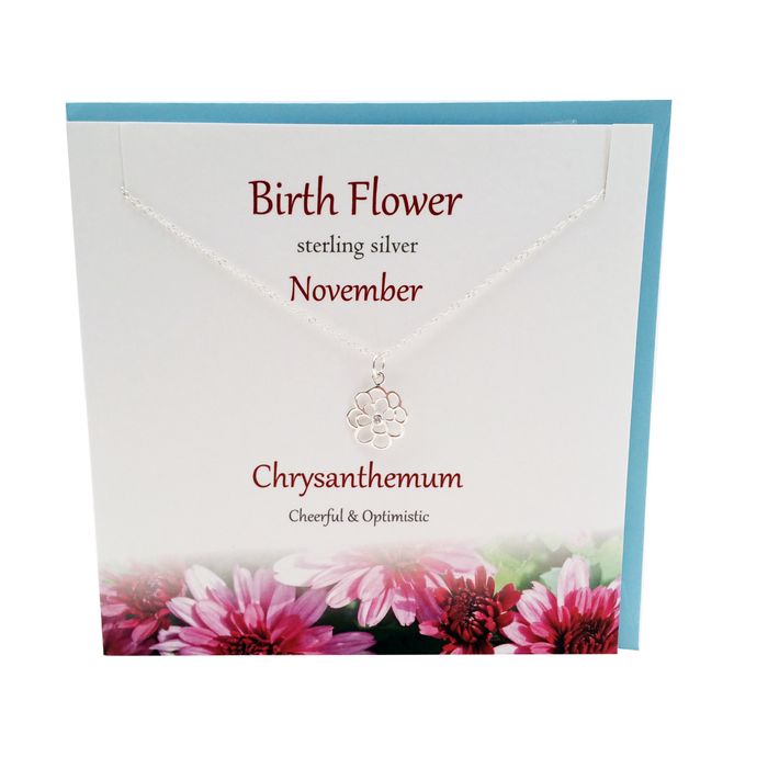 Birth Flower Collection - Handmade Jewellery Greeting Cards