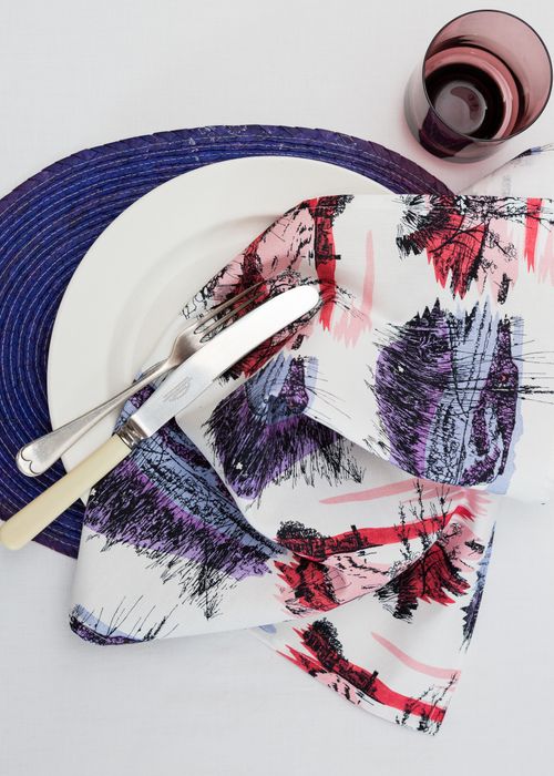 Pairs of table napkins