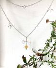 Meadow Citrine seed necklace