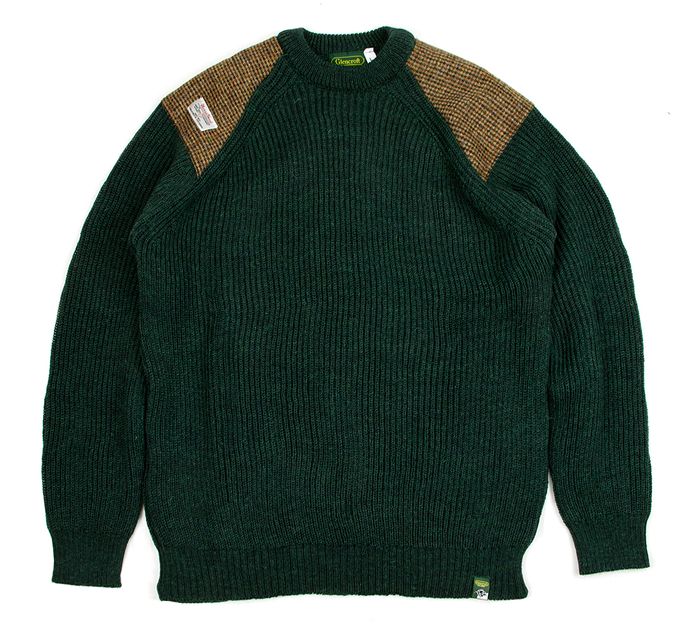 Tweed Shoulder Patch Jumper Scotland’s Trade Fair Autumn 2023