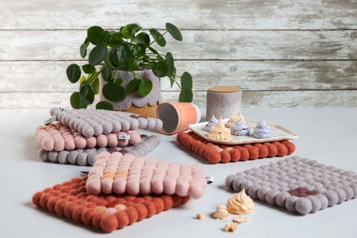 Wool Square Trivets