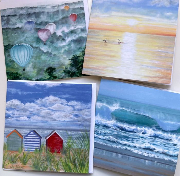 Warm Breeze Greetings Cards