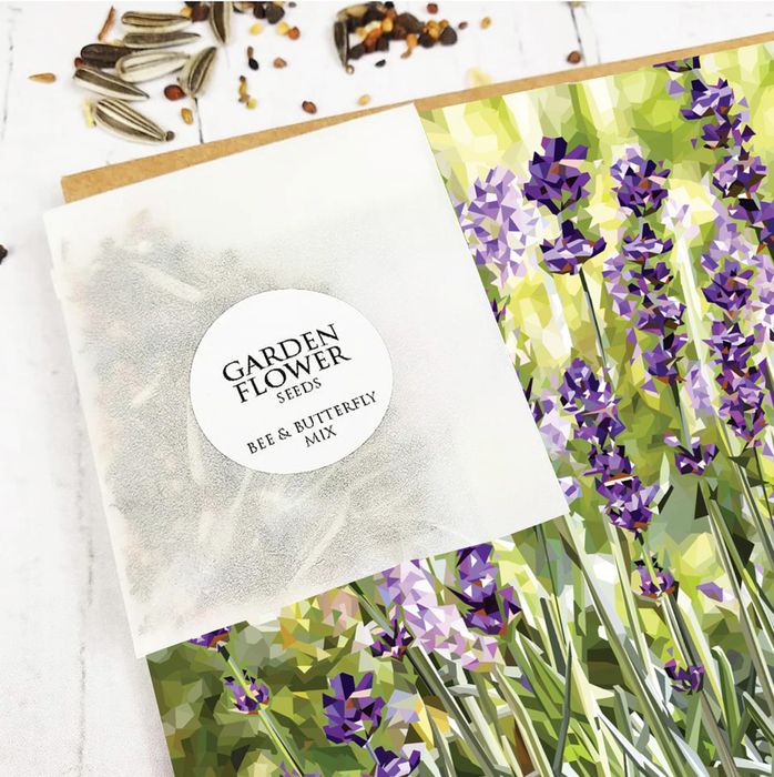 'WILD FLOWER' seed cards