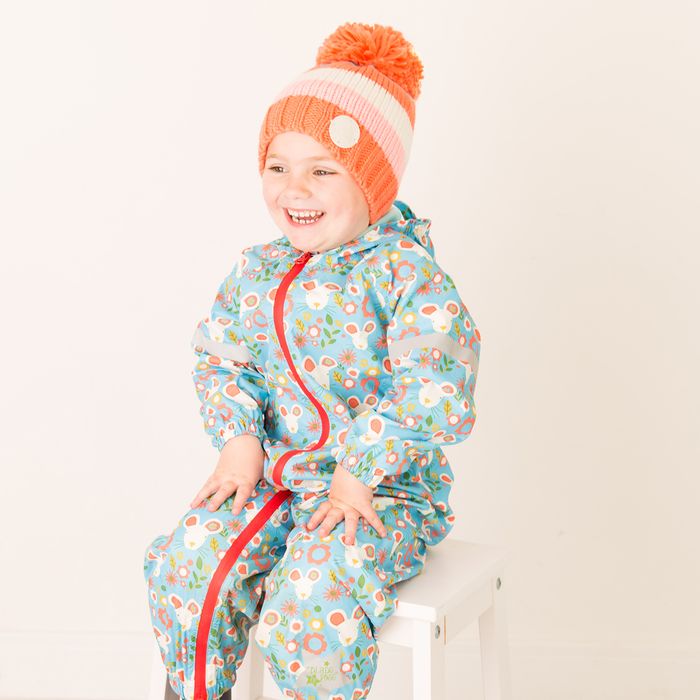 Colour Changing Raincoat -and Splashsuits -  Made with recycled plastic bottles