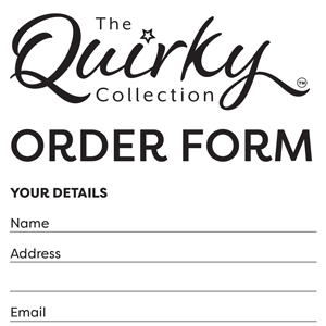 The Quirky Collection Wholesale Order Form 2024