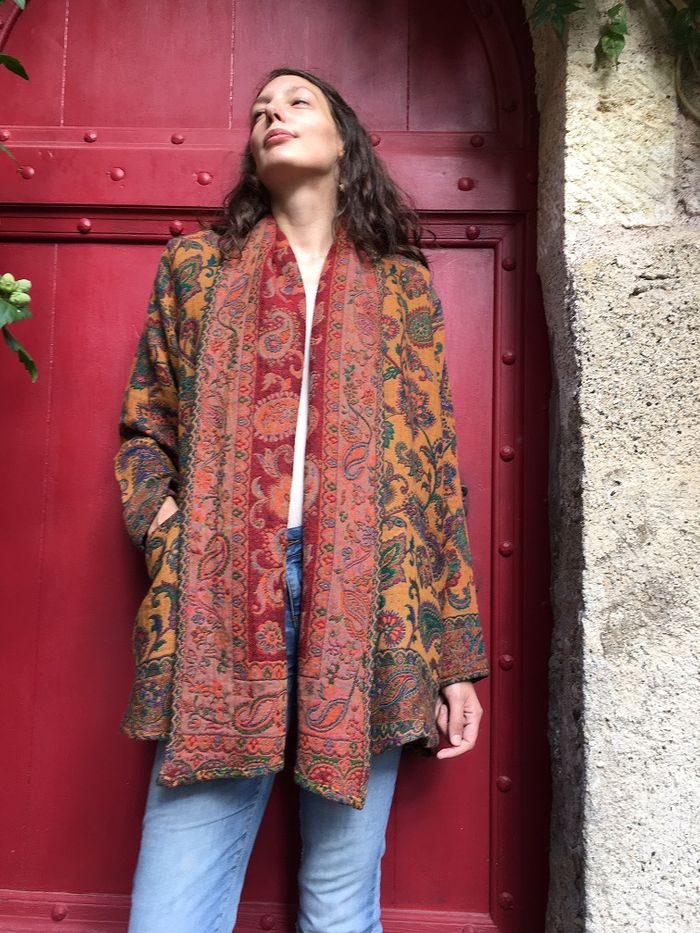 Cosy Tamara Woven – Open Coat