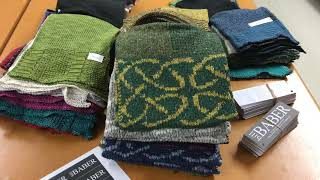 Italian Merino Wool Mull Cape Swatches @ Bill Baber Knitwear
