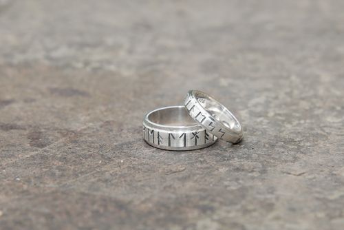 Our handcrafted Runic Rings