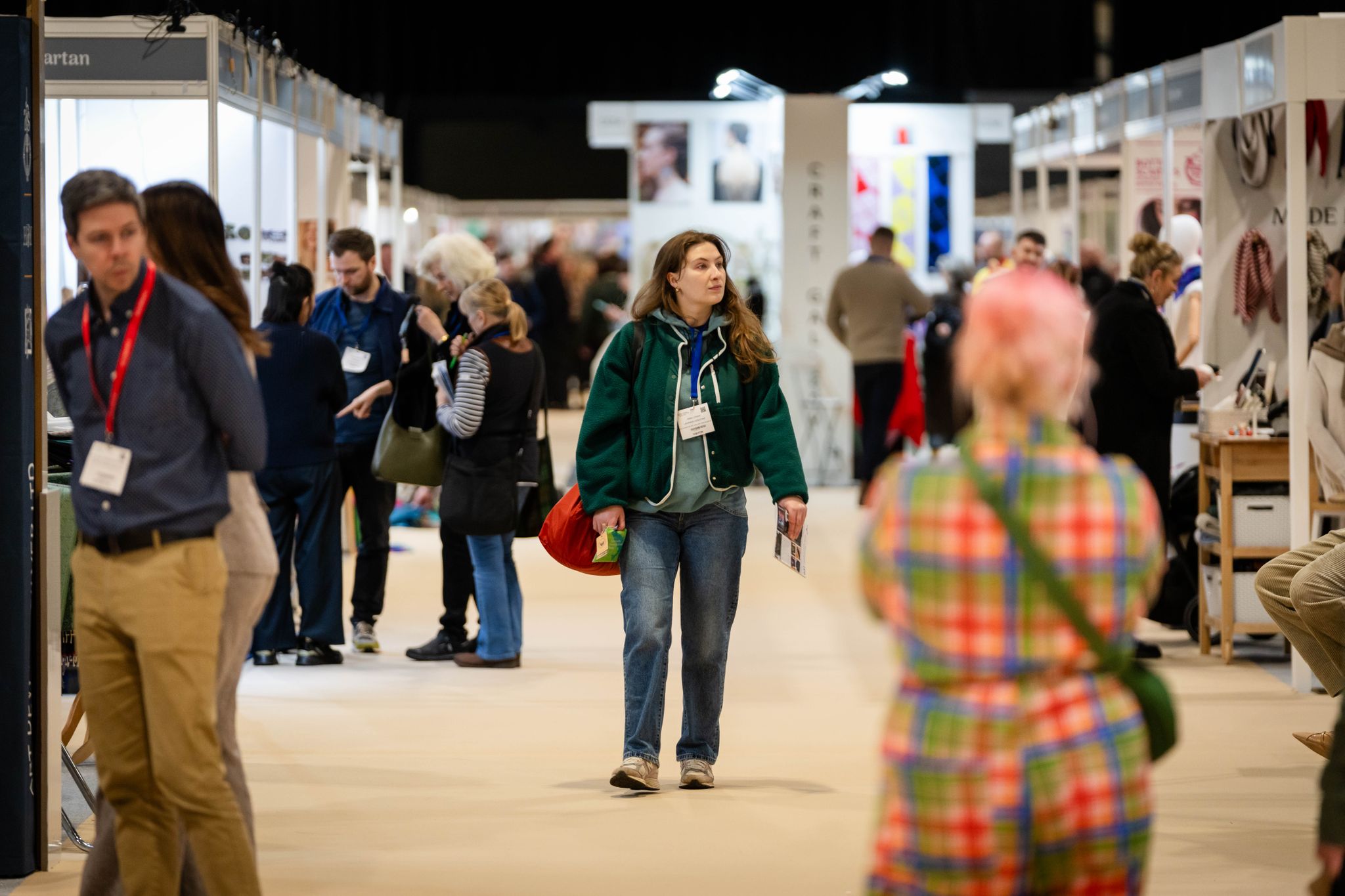Scotland's Trade Fair Spring busy aisles