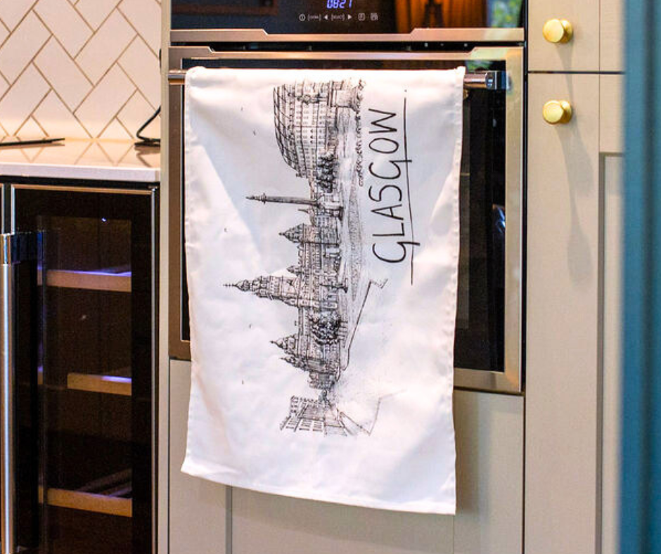 Christopher W Tea Towel